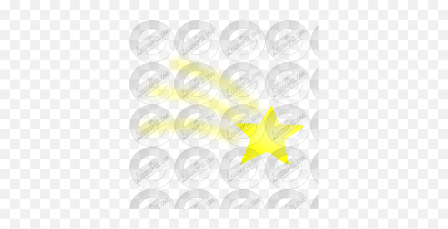 Shooting Star Stencil For Classroom - Circle Emoji,Shooting Star Clipart