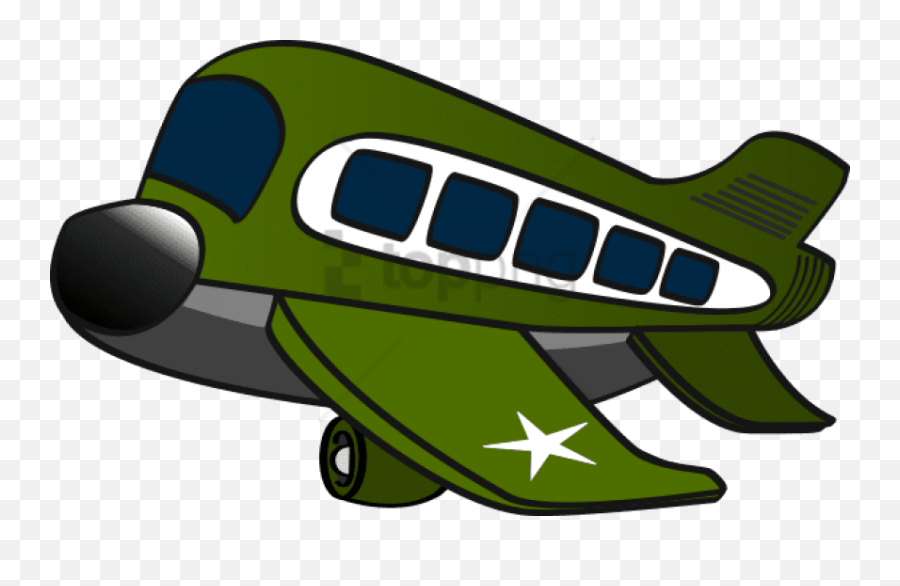 Military Airplane Clipart Funny - Military Plane Clipart Emoji,Airplane Clipart