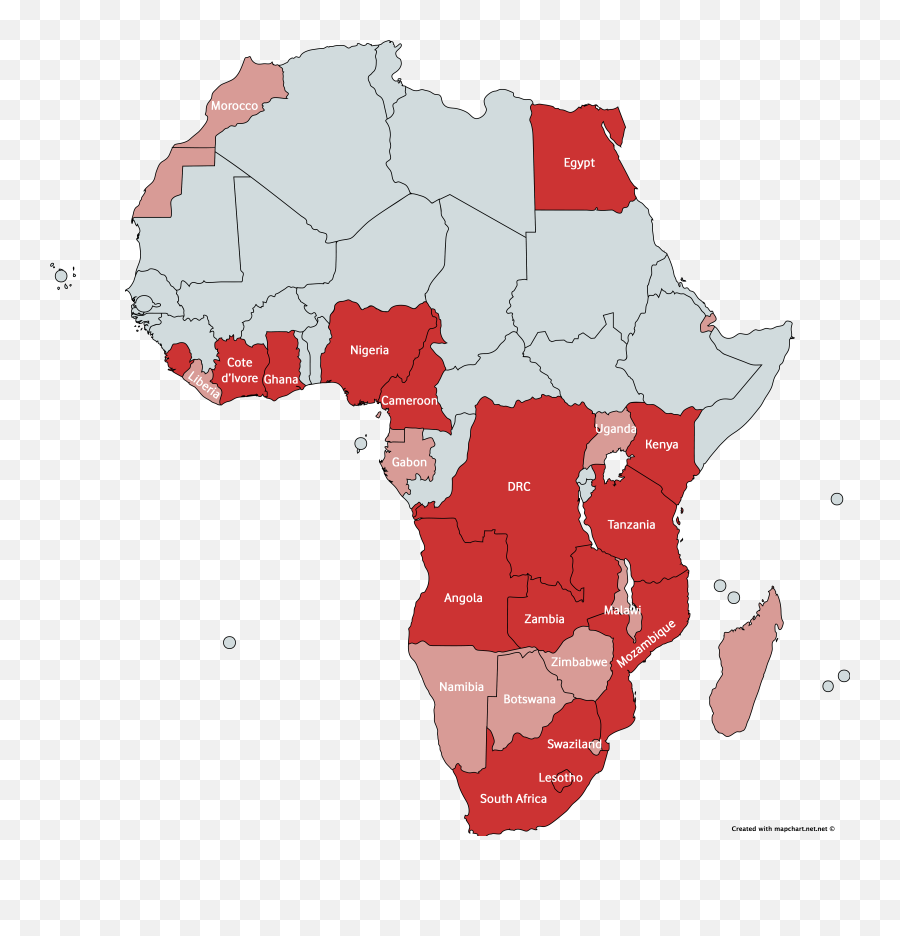 Nigeria Map Png - Vodacom Nigeria Corn In Africa Map Emoji,Africa Map Png