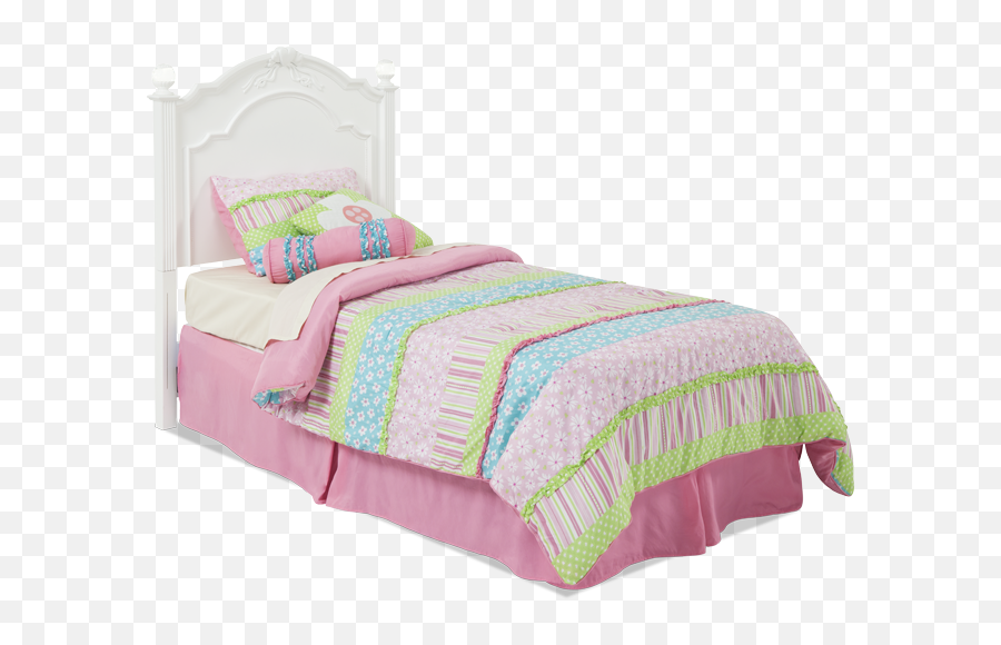 Download Madelyn Twin Headboard - Transparent Png Twin Bed Transparent Pink Bed Png Emoji,Bed Png
