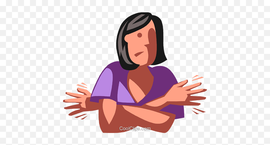 Businesswoman With Her Hands Tangled Royalty Free Vector Emoji,Tangled Clipart