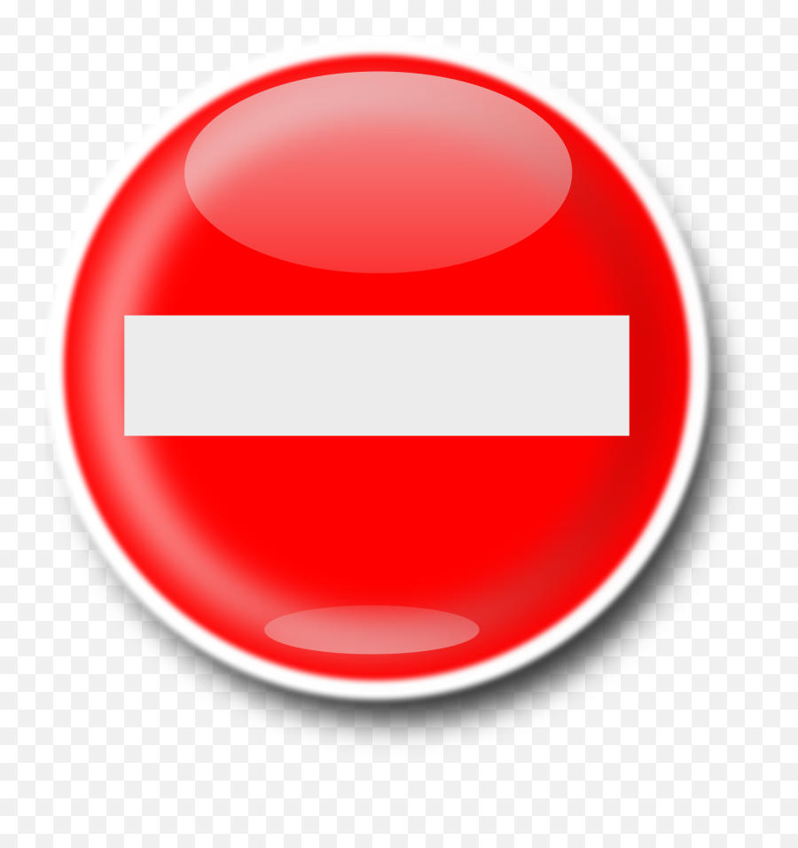 Filedelete - Noaccessdeniedroadsign146891svg Emoji,No Sign Transparent