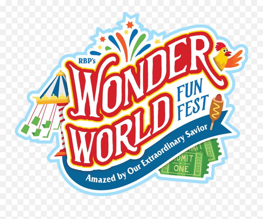 Wonder World Funfest Vbs 2021 - Wonder World Fun Fest Vbs Emoji,Unspeakable Logo