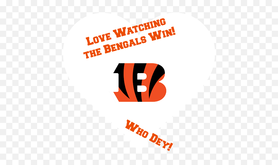 Cincinnati Bengals Win In A Nail Biter - Bengals B Emoji,Cincinnati Bengals Logo