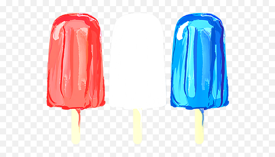 Cute Summer Frozen Treats 4th Of July Patriotic Popsicle Emoji,Popsicle Png