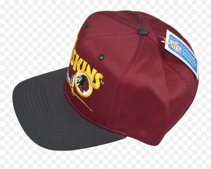 Washington Redskins Nfl Vintage 90s Snapback Hat Cap - Twins Emoji,Redskins Logo Image