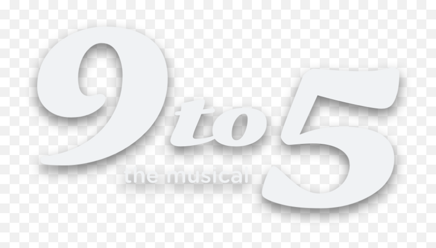 9 To 5 The Musical Big Noise Theatre Emoji,Musical Logo