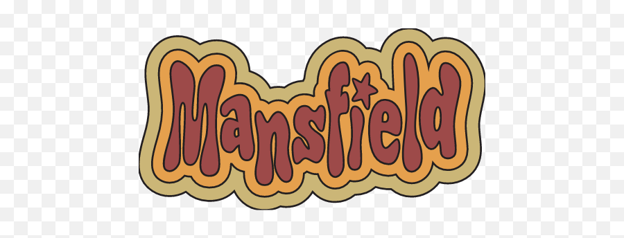 2022 Mansfield Groovy Design Long Sleeve T - Shirt Mansfield Emoji,Groovy Clipart