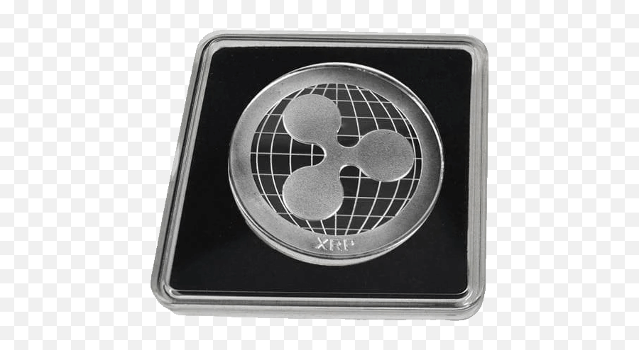 Gold Plated Or Silver Collector Classic Xrpripple Coin - Coin Display Case Png Emoji,Xrp Logo