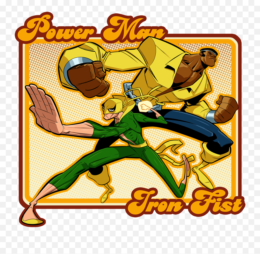 Https - Www Teepublic Comusertommcweeney Iron Fist Power Man And Iron Fist Art Emoji,Iron Fist Logo