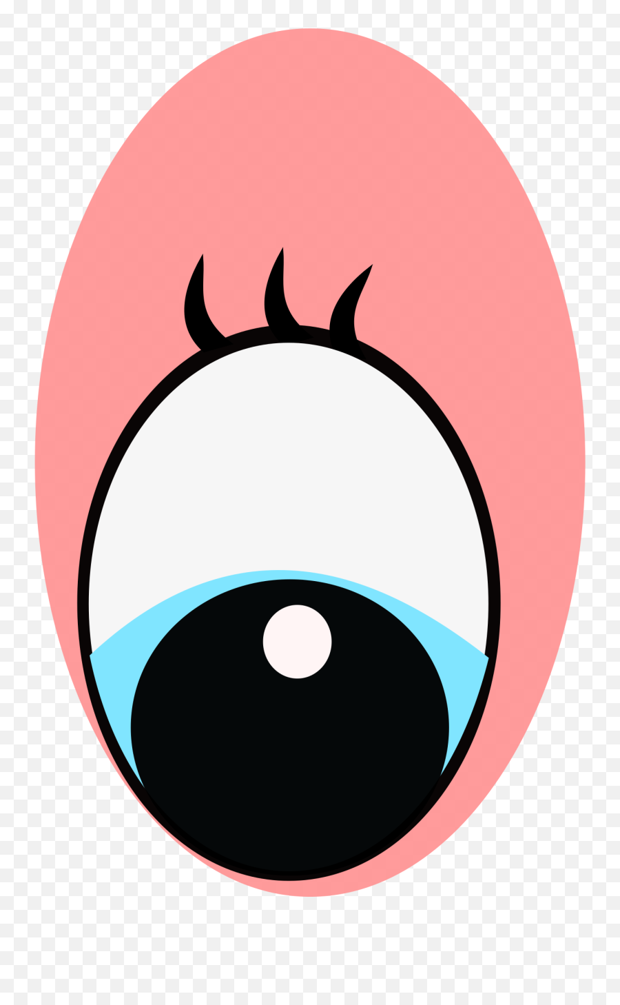 Big Cartoon Eyes Clipart Cartoon Eyes - Ojos De Papa Noel Para Imprimir Emoji,Cartoon Eye Png