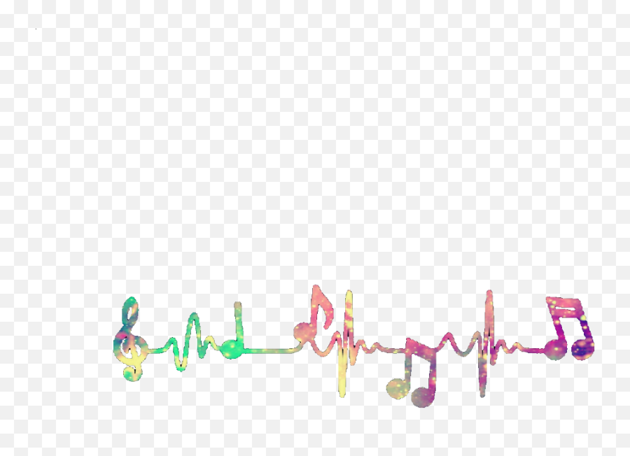Music Notes Colorful Png - Cute Music Notes Png Dot Emoji,Musical Notes Png