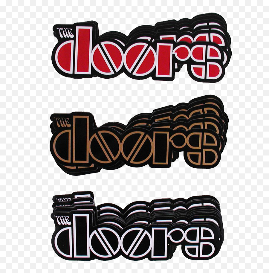 The Doors Logo Sticker - Doors Stickers Emoji,The Doors Logo