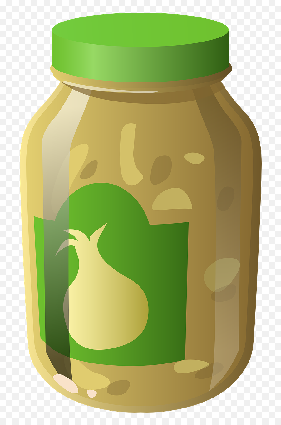 Garlic Pickles Jar Bottle Png Picpng - Food Emoji,Jar Png
