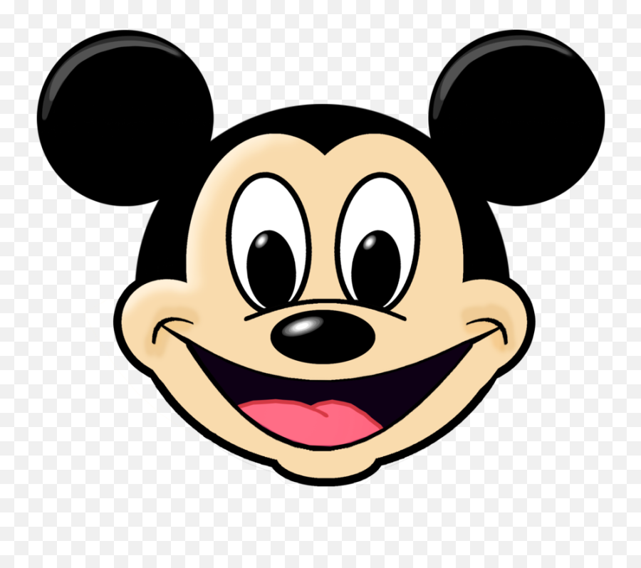 Deartechs - Mickey Mouse Face Transparent Emoji,Mickey Mouse Face Png