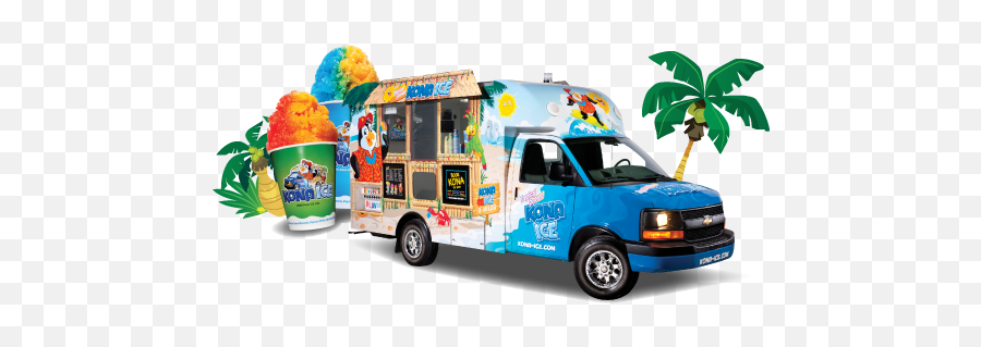 Best Ice Cream Truck Clip Art - Kona Ice Truck Emoji,Ice Cream Truck Clipart