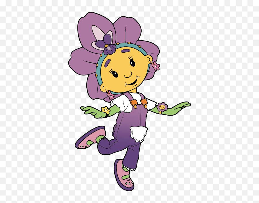 Fifi And The Flowertots Clip Art - Clipart Fifi And The Flowertots Emoji,Violet Clipart