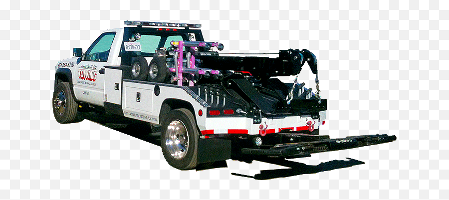 Download Hd Santa Clarita City Towing Wrecker Truck - Tow Commercial Vehicle Emoji,Tow Truck Png