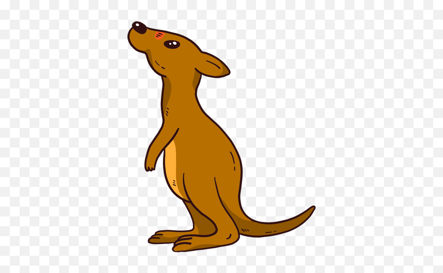 Cute Kangaroo Baby Kangaroo Ear Tail Emoji,Kangaroo Transparent