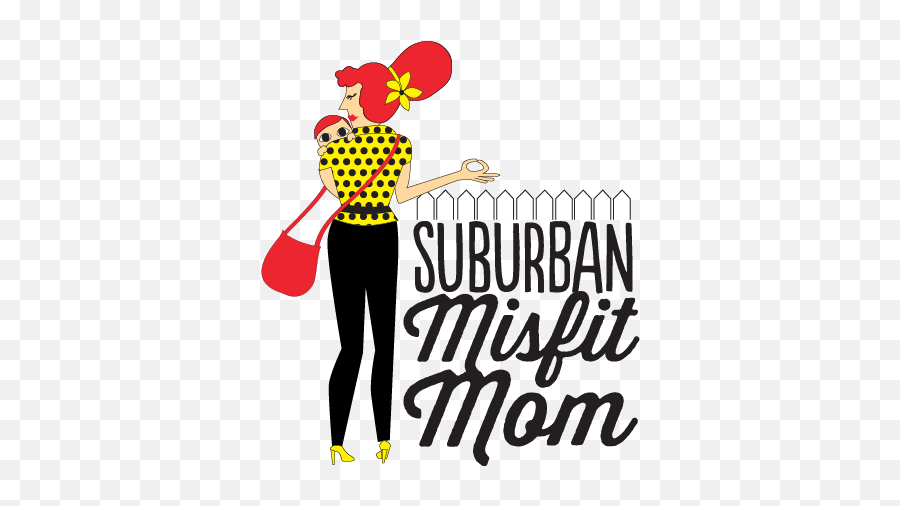 Suburban Misfit Mom Emoji,Misfit Logo