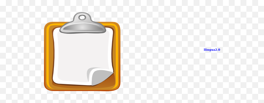 Blank Clipboard Clip Art At Clker - Vertical Emoji,Clipboard Clipart