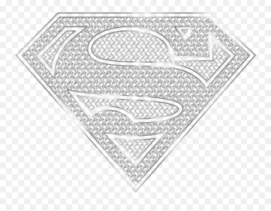 Download Superman Chainmail Menu0027s Ringer T - Shirt Emoji,Superman Logo Shirt