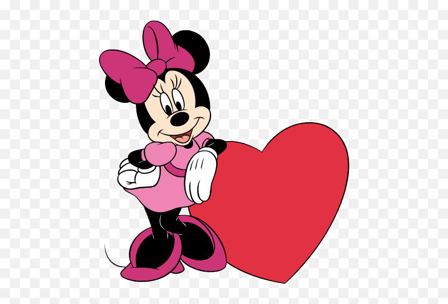 Minnie Mouse Heart Transparent Clipart - Clipart Suggest Emoji,Minnie Bow Clipart
