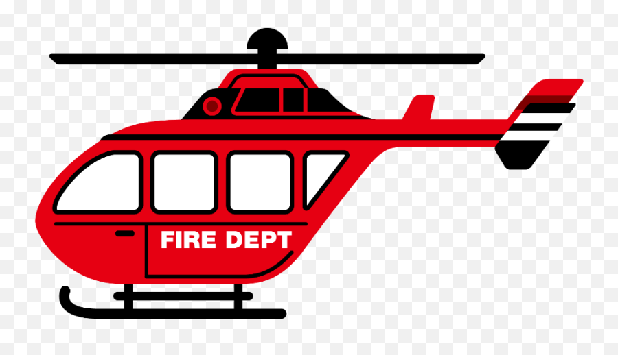 Helicopter Clipart Fire Helicopter Fire Transparent Free - Fire Helicopter Clipart Emoji,Helicopter Clipart