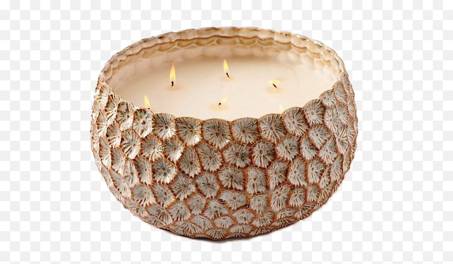 Honeycomb Textured Glass Candle Tonka U0026 Tobacco Leaf Low - Wide Emoji,Transparent Candle
