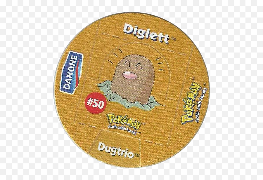Download Hd Pokémon Danone 07 - Diglett Pokemon Transparent Emoji,Diglett Png