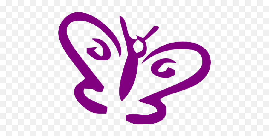 Purple Butterfly Icon - Free Purple Butterfly Icons Emoji,Purple Butterfly Png