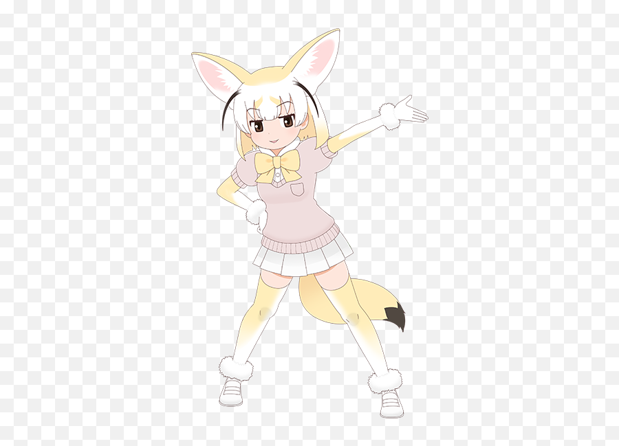 Fastest Fennec Fox Kemono Friends Emoji,Kemono Friends Logo