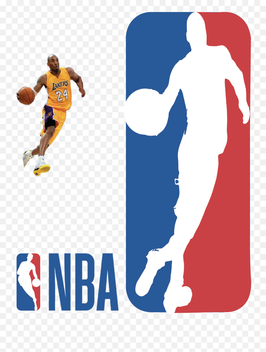 Nba Logo Honoring Kobe Bryant - Nba Basketball School Emoji,Kobe Nba Logo
