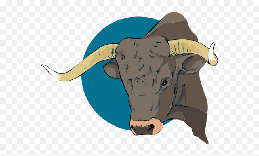 Download Bull Clipart Bull Head Png - Toro Brahman Dibujo Emoji,Bull Clipart
