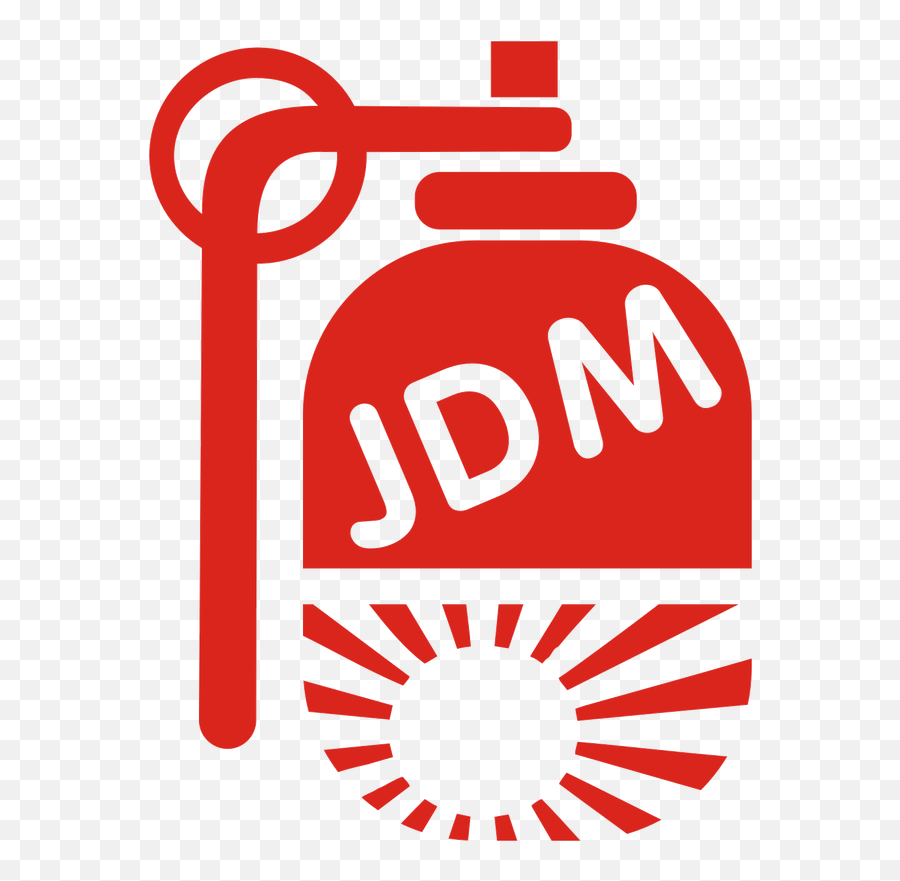 Rising Sun Jdm Bomb - Jdm Logo Jdm Transparent Emoji,Jdm Logo