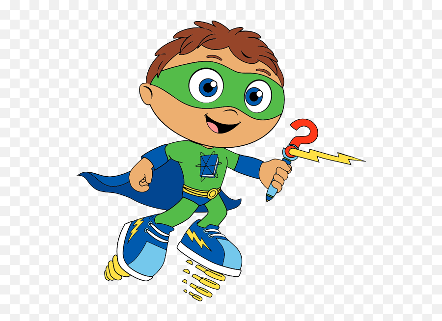 Super Why Clip Art - Super Why Clipart Png Emoji,Why Clipart