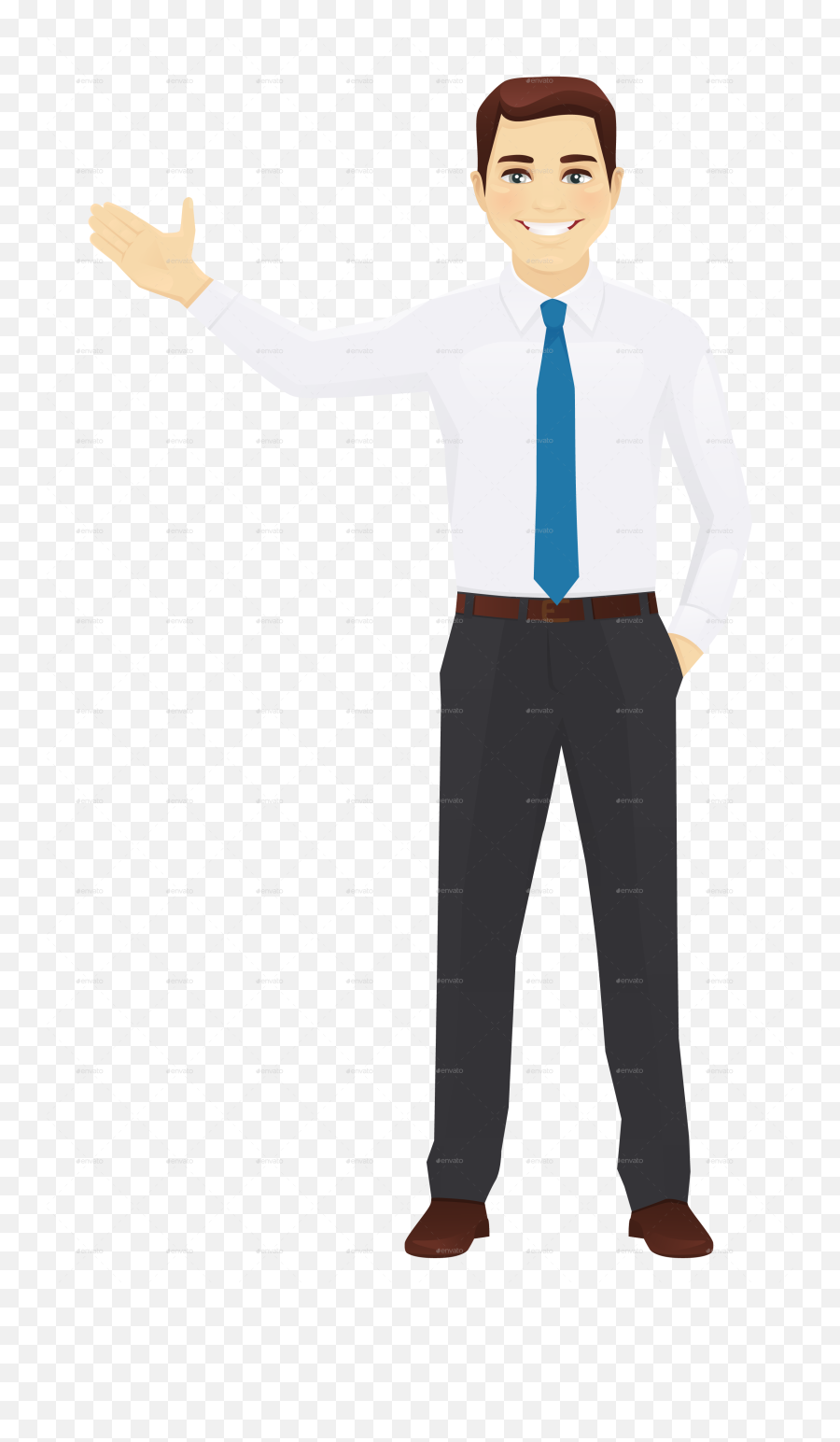 Businessman Png Png Image With No - Business Woman And Man Vector Emoji,Business Man Png
