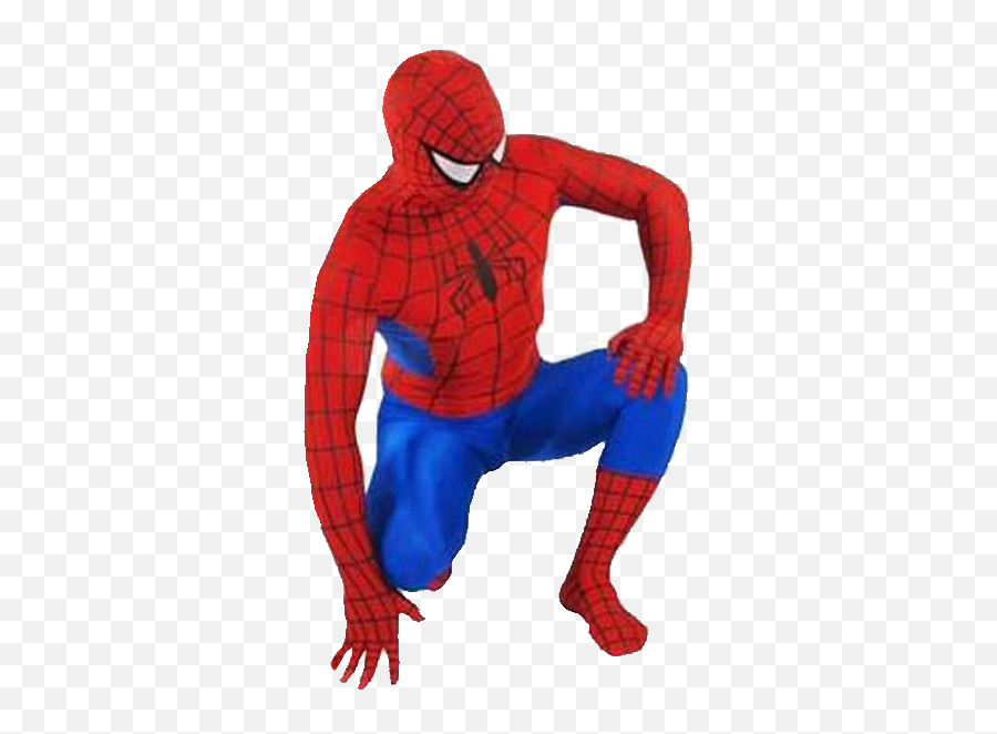 Spiderman Crouching Down Transparent Emoji,Spiderman Transparent Background