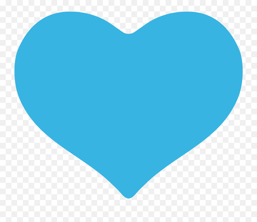 Open - Blue Heart Png Emoji,Open Heart Clipart
