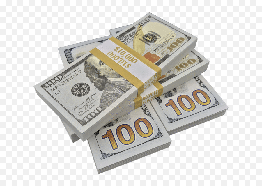 000 Full Print New Series Stacks - Dollars Real Money Emoji,Stacks Of Money Png