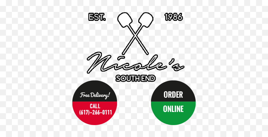 Nicoleu0027s Pizza Takeout Restaurant Pizza Pasta Wraps - Dot Emoji,Catering Logos