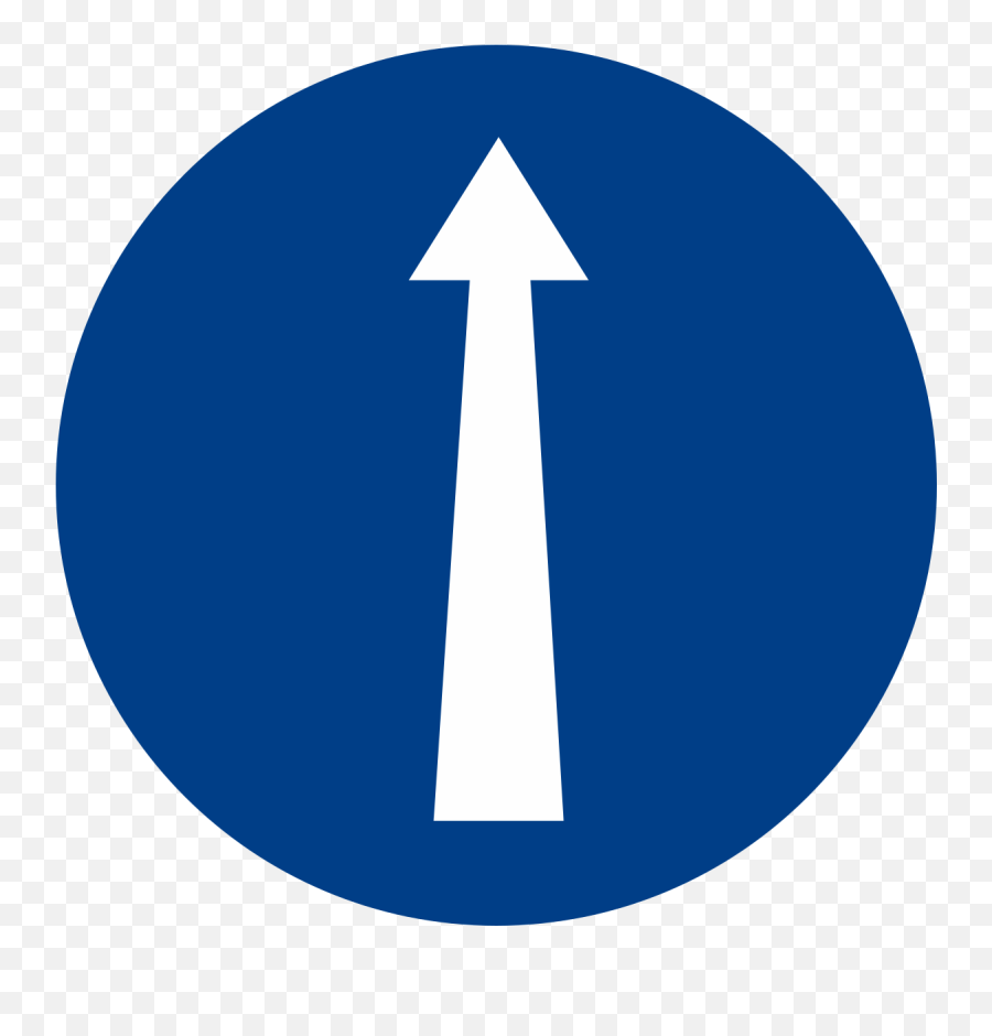 Malaysia Road Sign - Go Straight Sign Cartoon Emoji,Straight Road Clipart
