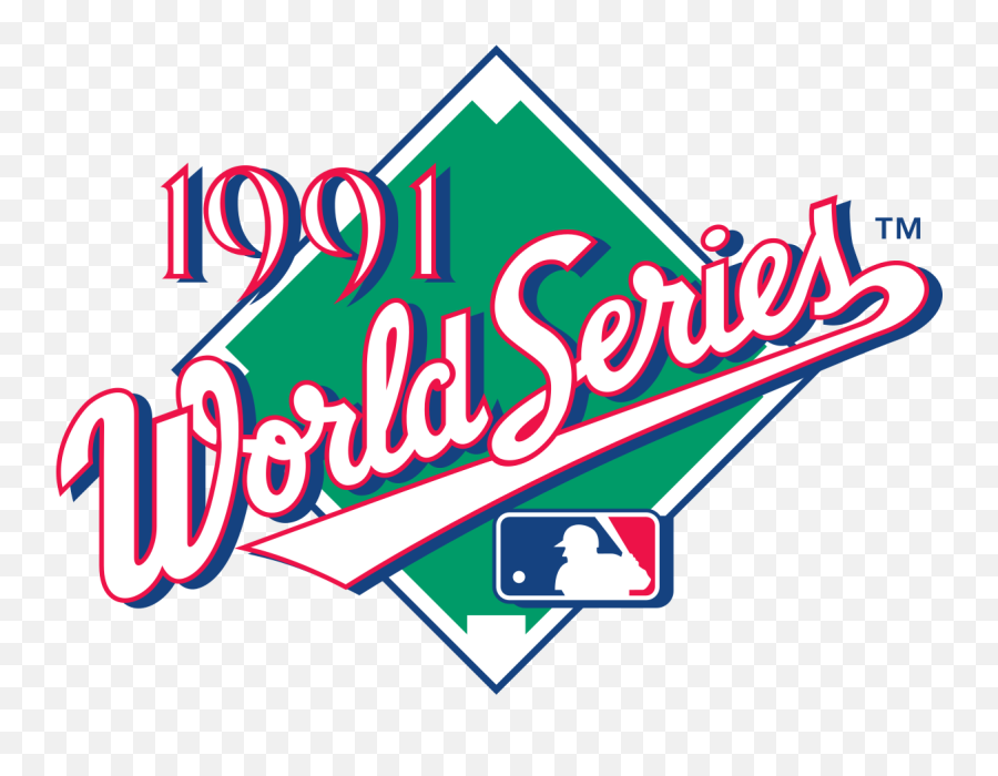 1991 World Series - 1988 World Series Logo Emoji,Minnesota Twins Logo