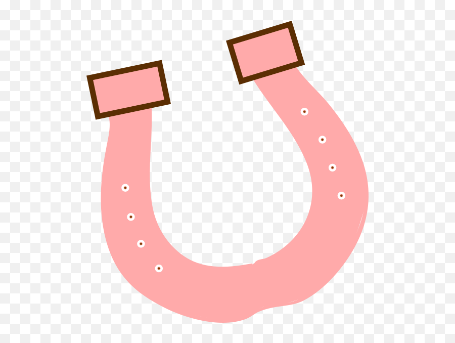 Horseshoe Clipart Svg Horseshoe Svg - Pink Horse Shoe Clip Art Emoji,Horseshoe Clipart