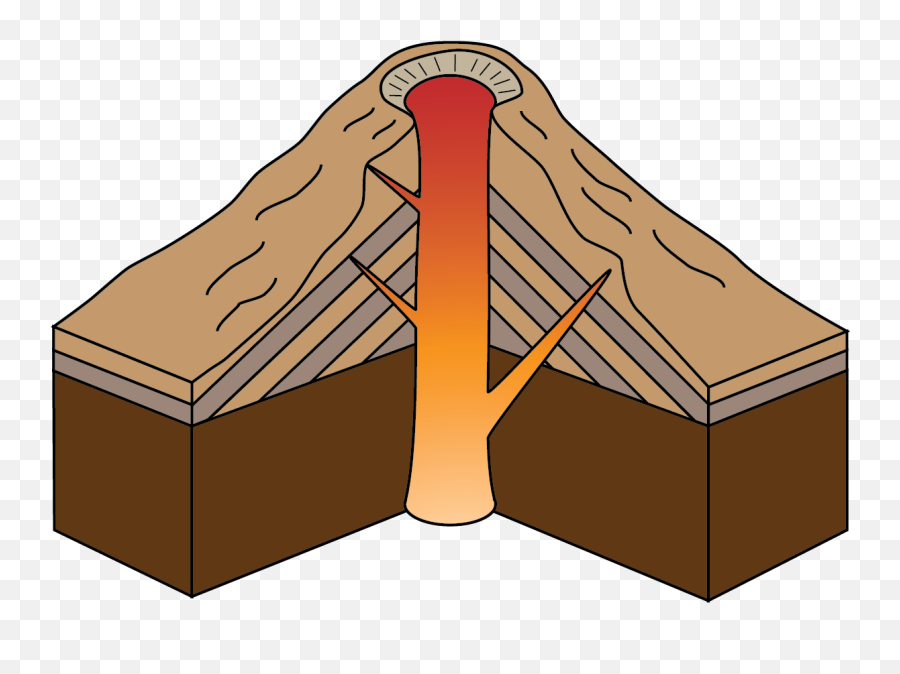 Lava Dome Volcano Clipart Transparent - Lava Dome Clip Art Emoji,Volcano Clipart