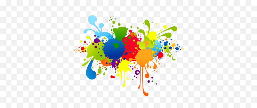 Paint Splash Happy Holi Text Png - High Resolution Paint Splash Png Emoji,Paint Png