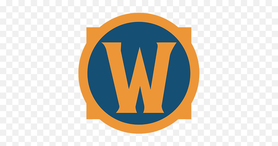 Of Warcraft Flat Logo - Vertical Emoji,World Of Warcraft Logo