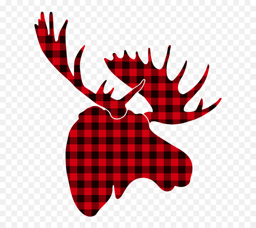 Free Photo Buffalo Plaid Red Moose Deer Deer Silhouette Emoji,Moose Head Clipart