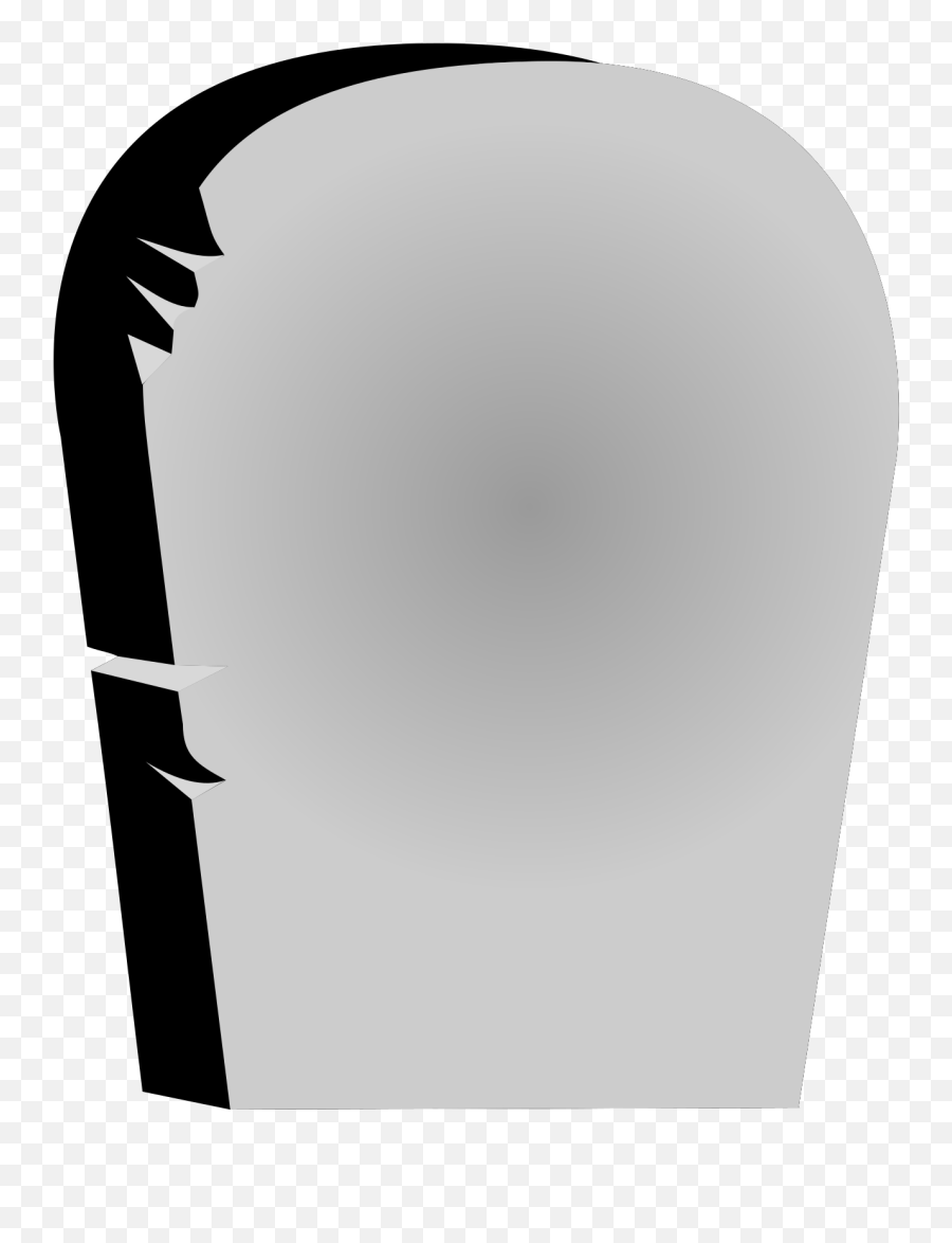 Rounded Tombstone Clip Art - Cartoon Tombstone Png Emoji,Tombstone Clipart
