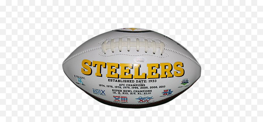 Antonio Brown Pittsburgh Steelers Autographed Full Size Logo Football Jsa Emoji,Steelers Logo Picture